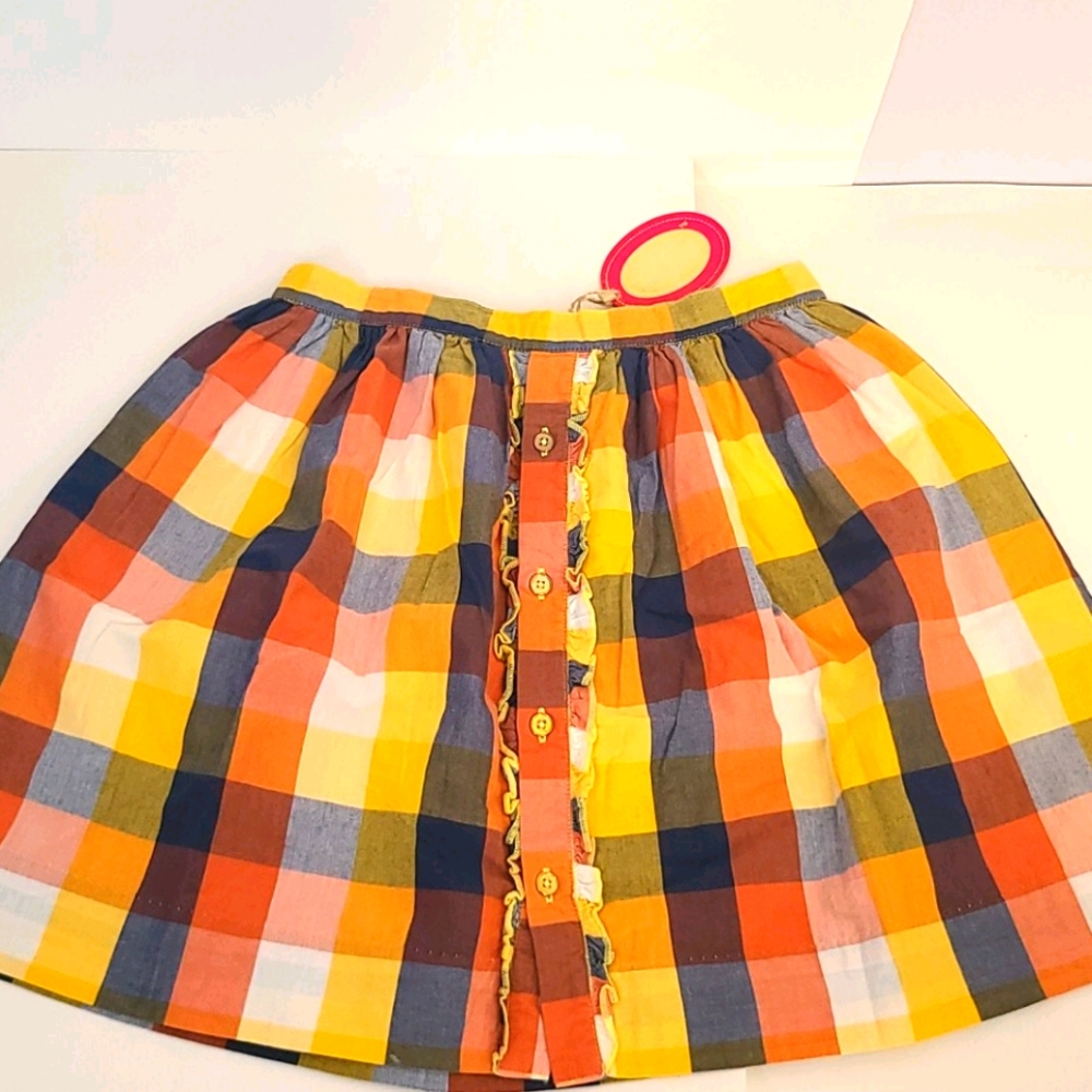Anasai  Multi-colored plaid skirt sz: 14